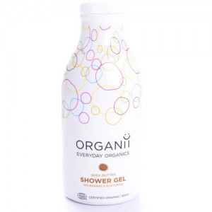 Organii SLS Free Organic Shower Gel with Shea Butter