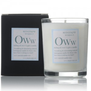 Natural Candles "Oww" for aches